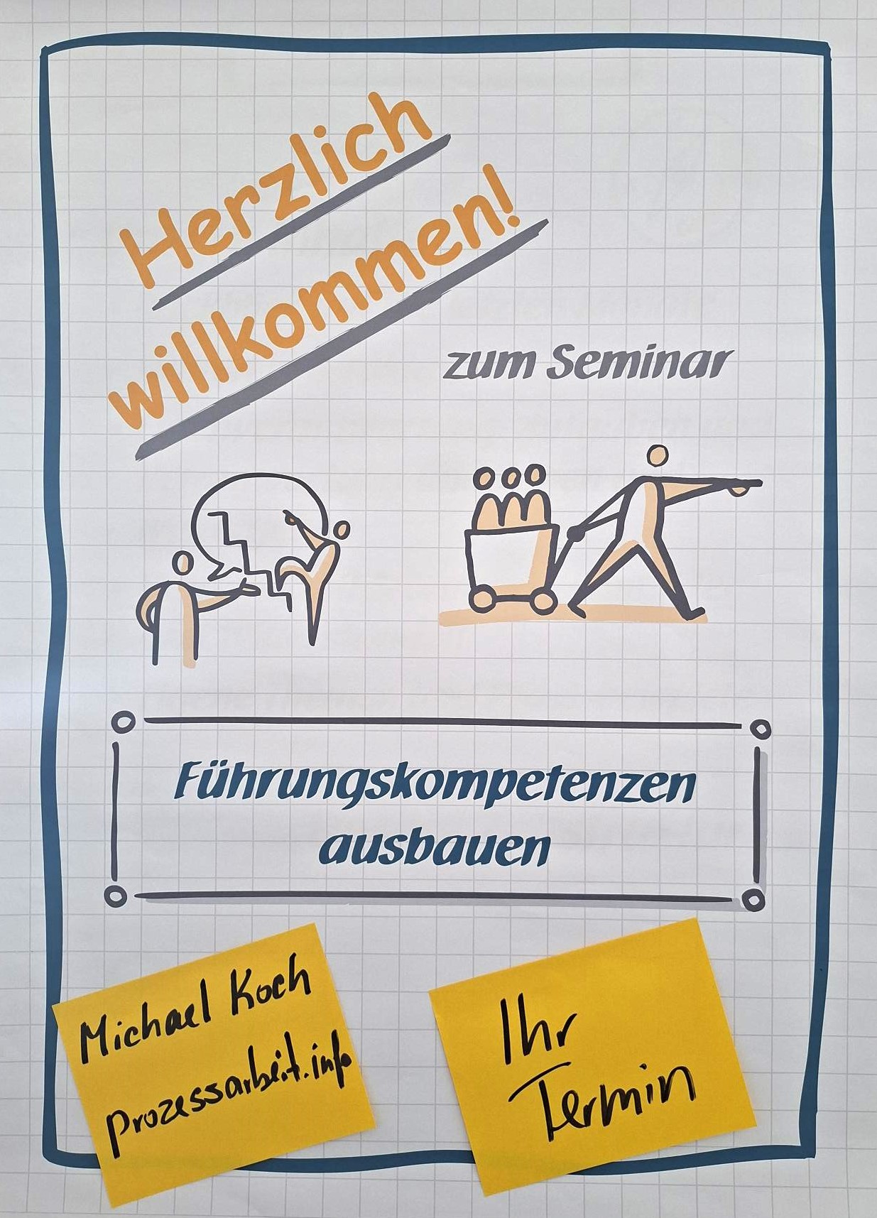 Trainer leitet Führungskräftetraining in VUCA-Welt